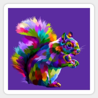 Squirrel Sticker